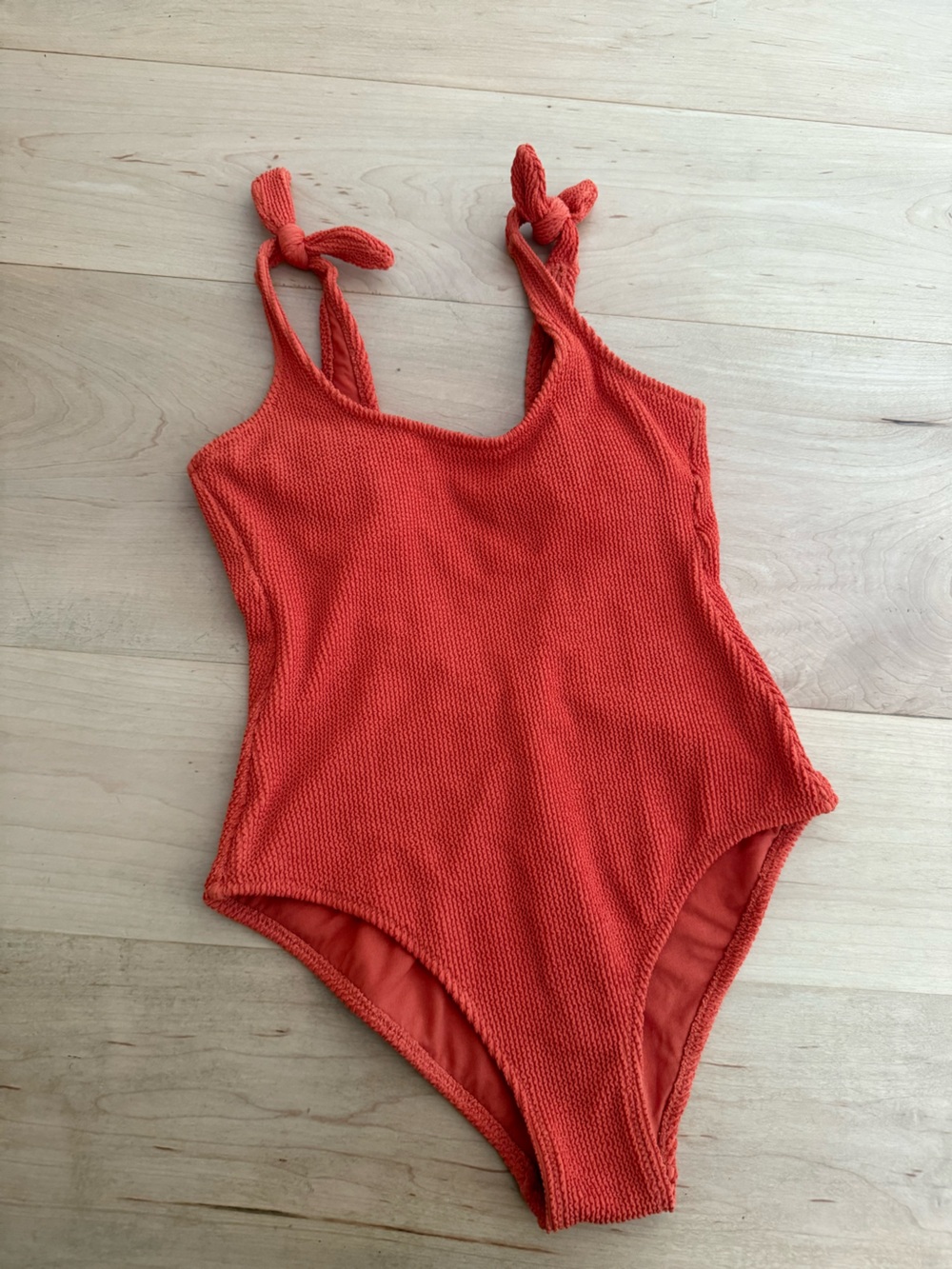 Textured one piece